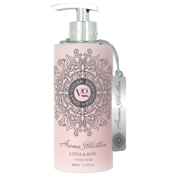 Vivian Gray Other - Vivian Gray Aroma Selection Lotus & Rose Cream Soap 13.5 Fl Oz